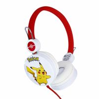 Kinderkopfhörer Pokemon Pikachu Kinder Kopfhörer Stereo 3,5mm verstellbar NEU &