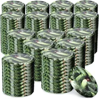 KADAX sada kovových viečok na konzervovanie "Virbo", so 6 zacvakávacími zubami, uhorka, 82 mm, 200 kusov