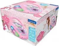 Przenośny odtwarzacz CD Bluetooth z jednorożcem
