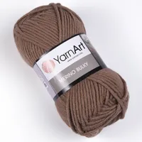 YarnArt Merino Bulky Wolle 514 Cappuccino, 100m/100g, Weich & Warm für Winterprojekte