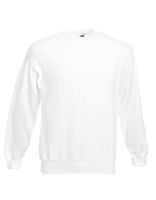 Classic Set-in Sweatshirt | Pullover - Farbe: White - Größe: L