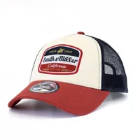 SMITH & MILLER Smith & Miller Vicent Trucker Cap ANTIQUE RED ANTIQUE RED -