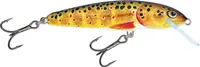 Salmo Minnow Wobbler , Salmo Farben:Trout, Länge/Gewicht/Laufverhalten/Tauchtiefe:6cm / 4g / schwimmend / 0.5-1.0m