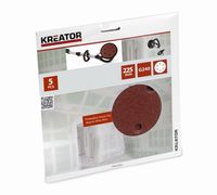 KREATOR KRT232009 - 5ks Brusný kotúč 225 mm G240