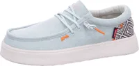 Fusion Damen Leinenschuh in Blau, Größe 39