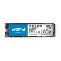 Crucial interne SSD Festplatte P2 500GB 3D NAND NVME PCIe M.2