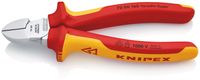 Knipex 700-6160 Seitenschneider 160mm VDE Griffe starkwandig 2farb., rot/gelb/silber