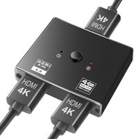 INF HDMI 2.0 Switch 2v1 výstup 4K HDMI Splitter 1v2 výstup