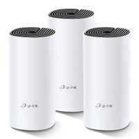 tp-link Deco M4(3-PACK), Whole-Home Wi-Fi System, 1200Mbit/s, 802.11 a/ac/b/g/n, 2xLAN, MU-MIMO, HC, Parent, C, QoS