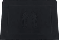 650 g/m² Premium Gewicht Badematte nr 30 schwarz Badvorleger 100% Baumwolle Duschvorlage