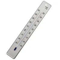 Esschert Design Thermometer Schlüsselversteck aus PP, Glas und Kerosin, 5,2  x 2,8 x 16,2 cm