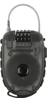 Kabelový zámek 900 x 2,5 mm černý