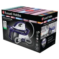 Russell Hobbs Steam Power parná žehliaca stanica fialová