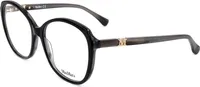 MaxMara MM5052 001 SHINY BLACK 57/17/140 Damen Brillen
