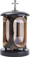 Grablampe mit Kreuz Gold Schwedisch Black