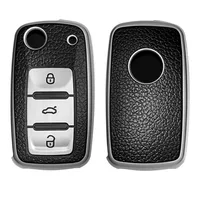kwmobile Schlüsseltasche, Autoschlüssel Hülle für VW Golf 8 - TPU