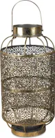 Windlicht Laterne Ornament aus Metall formano