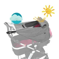 SWANEW Kinderwagen Sonnensegel, Sonnensegel für Kinderwagen, UV 50