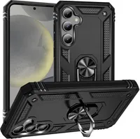 Etui na telefon komórkowy Armor Shield do Samsung Galaxy S24 FE Cover Ultra Hybrid Case, czarne