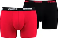 PUMA BASIC BOXER 2P red / black L