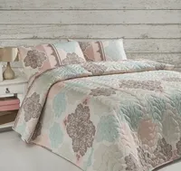 L'Essentiel Linge de Maison, Begonvilla- EPJ9274, turkusowy, kołdry, 70% bawełna / 30% poliester (poszycie)/