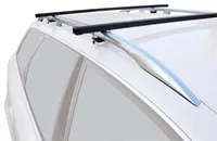 Lospitch Relingträger Dachträger Fahrradträger Alu abschließbar  Dachgepäckträger bis 150 kg