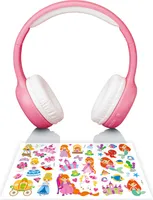 Lenco HPB-110PK - Faltbare Bluetooth®-Kopfhörer für Kinder - Pink