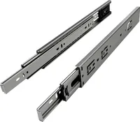 SOTECH 3 Paar (6 St.) Schubladenschienen Vollauszug Selbsteinzug Länge 400 mm Tragkraft 35 kg Höhe 45 mm
