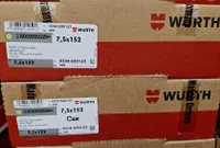 Art. 0234830152 Würth AMO III Schrauben 7,5 x 152 ohne Kopf AW 30 Fenstermontage, 200 Stück