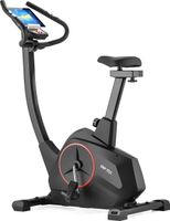 Gymtek Magnetischer Heimtrainer, Fahrrad für Zuhause - bis 150kg - 16 Widerstandsstufen, 10kg Schwungmasse - LCD Display - für Home Gym, Fitness