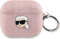 Karl Lagerfeld Monogram Karl Head - puzdro na AirPods 3 (ružové)