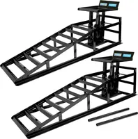 2x hydraulischer Auffahrbock Auffahrrampe Pkw KfZ Wagenheber höhenverstellbar
