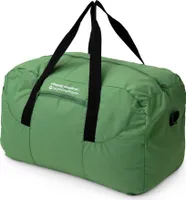 große faltbare Reisetasche 55 L, leichte Falttasche Reise-Gepäck Weekender Tasche Strandtasche mit Reißverschluss Damen Herren Tragetasche Travel Bag XL,Grün