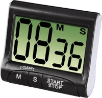 Xavax Küchentimer Küchentimer "Countdown", digital, Schwarz