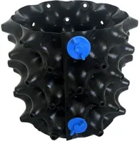 AIR Topf Pot Atmungsaktiver Blumentopf 5.4L, profilierte Wände Wurzelwachstum LMP-323