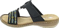Rieker Damen Pantolette in Blau, Größe 40