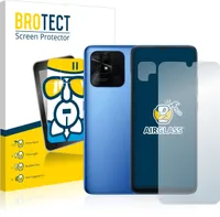 BROTECT Schutzglas für Xiaomi Redmi 10C (Display+Kamera) Schutzfolie Displayschutz Display Schutz Glas Folie klar