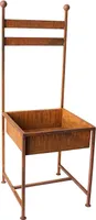 Stuhl zum Bepflanzen Rost Gartendeko Edelrost 114cm rostige Gartendeko