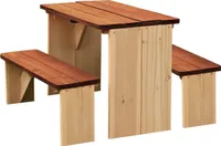 AXI ZidZed Picknick Set aus Holz | Picknicktisch & Picknickbank für Kinder