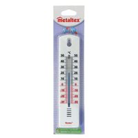 Metaltex thermometer innen/außen 20,5 cm ABS weiß