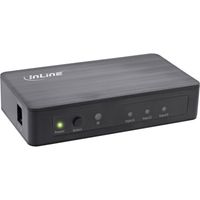 InLine HDMI Switch, 3-fach, 4K2K@60Hz, HDCP 2.2