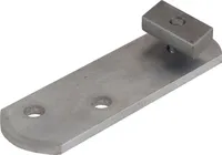 PITZL Anfangslasche 31142.0000 für Geländerstütze C-Profil - Aluminium