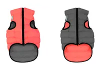 Teplá vesta pro psa AiryVest růžovošedá, Velikost: XS22
