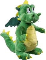Drache 35cm Plüsch, grün
