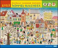 Wimmel-Kalender 2023 - DuMont Kinderkalender - Wandkalender 58,4 x 48,5 cm - Spiralbindung