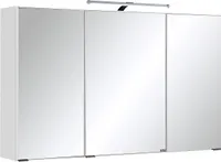 Spiegelschrank COMO-03, weiß, B x H x T ca.: 100 x 64 x 20cm