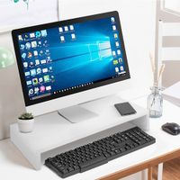 Monitorständer Monitorerhöhung Bildschirmerhöhung Schreibtischaufsatz Schreibtischregal Tischablage Bildschirm Ständer aus Holz