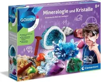 Clementoni 59005.6 - Galileo - Ausgrabungsset Mineralogie und Kristalle (Deutsch)