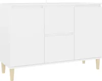 vidaXL Kredens biały 103,5x35x70 cm Materiał drewnopochodny