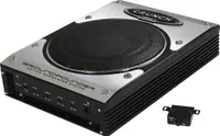 CRUNCH 20cm Aktivsubwoofer Untersitz PKW Auto KFZ Sub + Verstärker 200W GP-800
